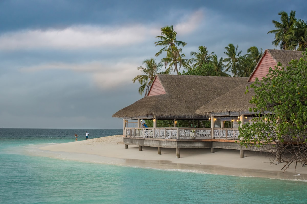 Không gian resort xanh mướt mát